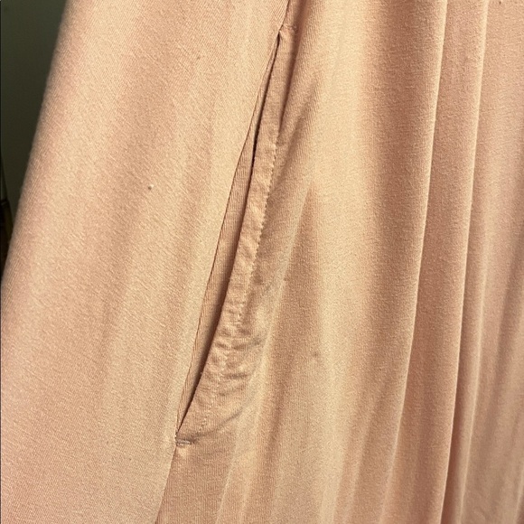 Women’s Time and Tru Sleeveless Blush Midi Dress XL - Picture 3 of 5
